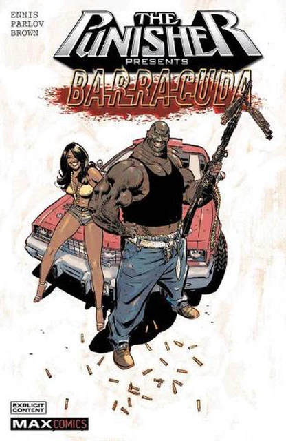 Punisher Presents: Barracuda Max by Garth Ennis (English) Paperback Book