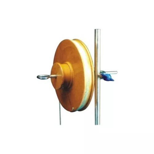 Roue Et Axe Simple Forme Physique Labo Éducatifs Bois Double Pully Apparatus 2