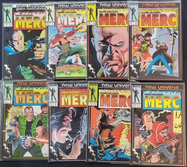 Mark Hazzard: Merc COMPLETE RUN & The 'Nam, Lot of 23! Free Shipping!