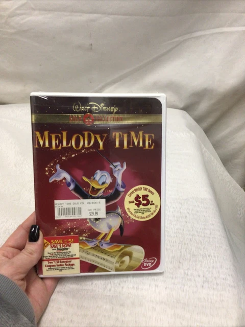 MELODY TIME New DVD Disney Gold Classic Collection