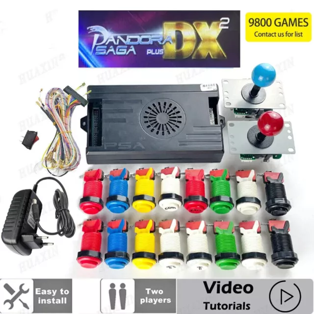 PANDORA BOX SAGA PLUS DX2 9800＆JAMMAキット（Pandora SAGA