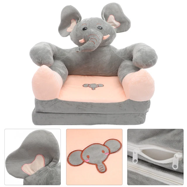 Seggiolino per bambini a forma di elefante bellissimo divano pieghevole bambino creativo divano peluche