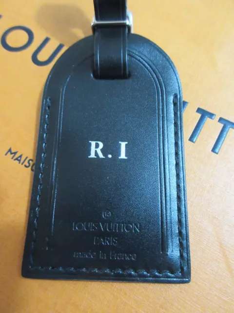 Louis Vuitton Large Name ID Tag - Vintage Model “Restored Leather” Authentic