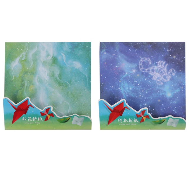 100 Pcs Origami Paper Art Kit Handicraft Paper Manual Printing Child