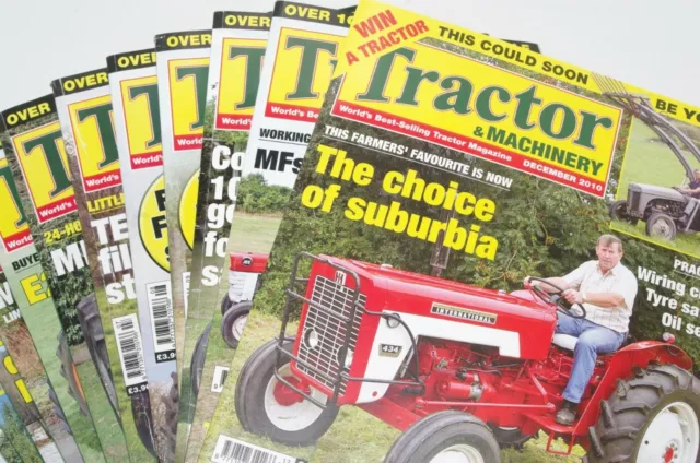 TRACTOR & MACHINERY MAGAZINE 2010 - January to December - 12 ISSUES