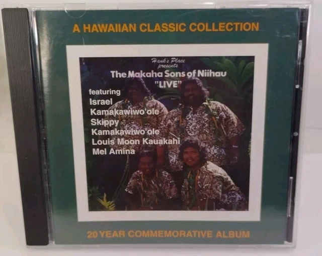 THE MAKAHA SONS of Niihau: Live ORIGINAL HAWAIIAN CD (1989, Ohana