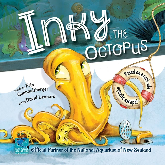 INKY THE OCTOPUS: The Official Story of One Brave Octopus' Daring Escape (In... £4.05 - PicClick UK