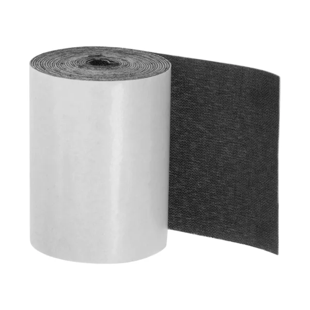 Linen Repair Patches 3"x118" Self-Adhesive Fabric Couch Tape Black