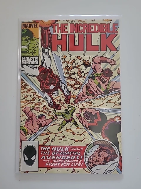 The Incredible Hulk #316 1986 Marvel Comics Comic Book