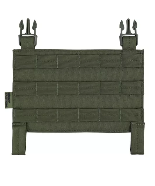 Buckle-Tek Based Molle Panel Olive Rig Pouch Vest Loadout Attachment Airsoft