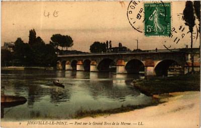 CPA JOINVILLE-le-PONT Pont sur le Grand Bras de la Marne (569991)