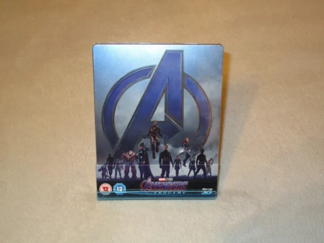 Avengers: Endgame [Blu-ray 3D & 2D Steelbook - Zavvi]