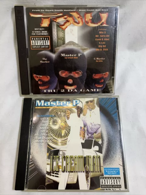 TRU 2 DA GAME 1st PRESSING! W/Smoking Green!! RARE!! Master P + Ice Cream Man