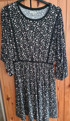 Max Studio Floral Dress Xl 16