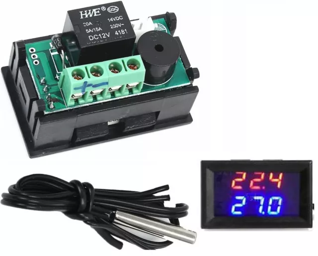 DC12V -50-110°C W1209WK Digital Thermostat Temperaturregelung Smart Sensor K9
