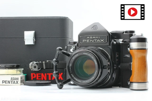 QUASI NUOVO / impugnatura] Pentax 67 modello TARDO TTL specchio +