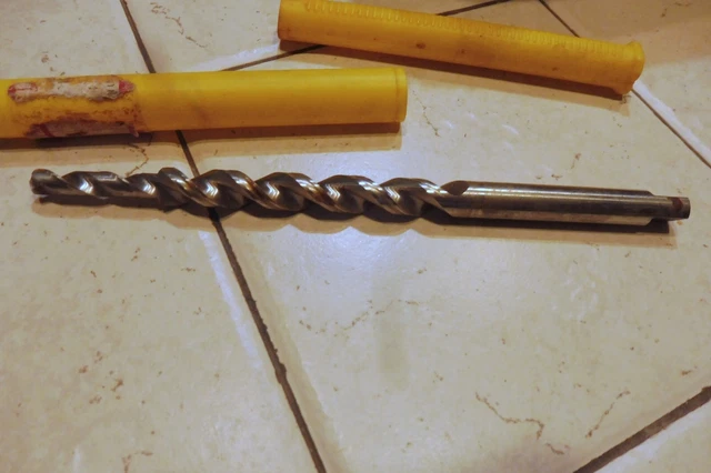 Vintage Nip Usa Guhring Hss Step Up Drill Bit 3/8 Fluted Shank - .277" X .413"