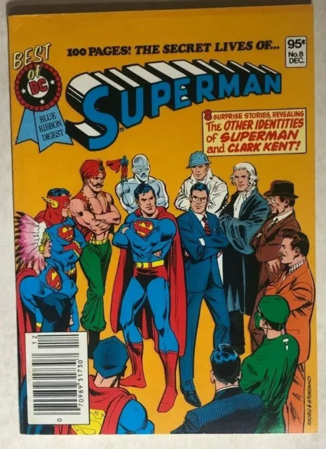 BEST OF DC SPECIAL BLUE RIBBON COMICS DIGEST #8 (1980) Superman FINE-