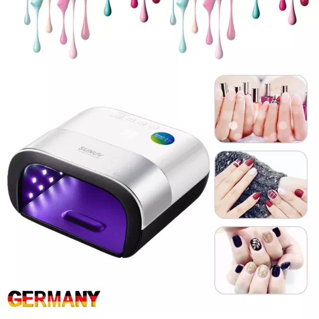 Nailart NagelDesign Fingernagel UV Lichthärtungsgerät Lichthärtegerät Lampe 48W