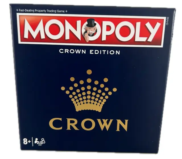 Monopoly Crown Edition Travel Size -  Melbourne 2018 Hasbro