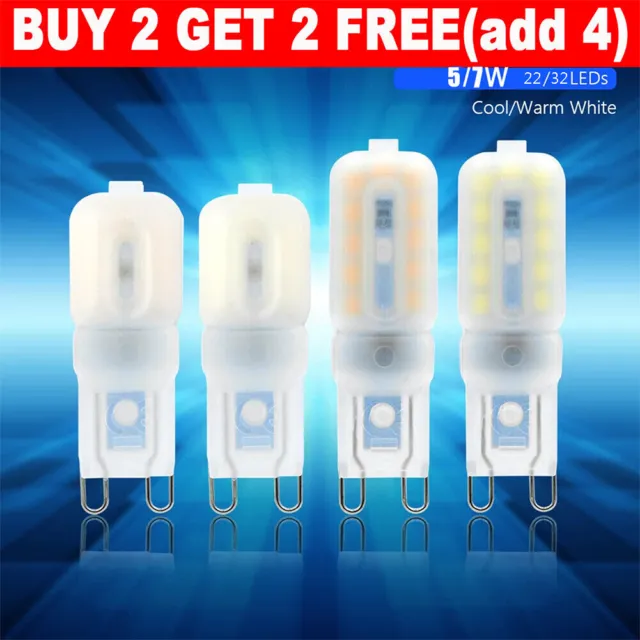G9 LED 5/7W Capsule Light Bulb Dimmable True Replacement For Halogen Light Bulb.