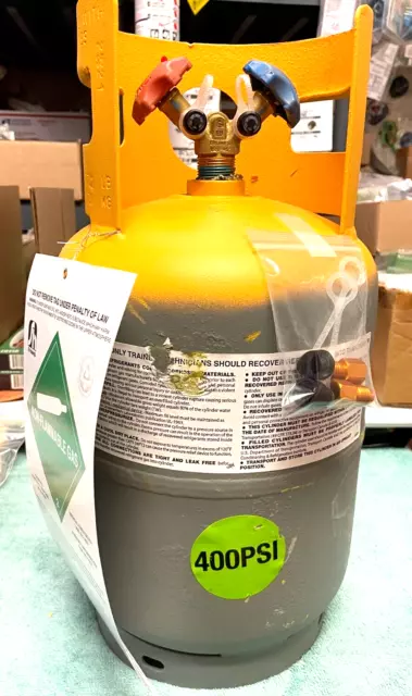 Refrigerant Tank Recovery, Amtrol, 30 Lb Fresh Date Code, High PressureR410