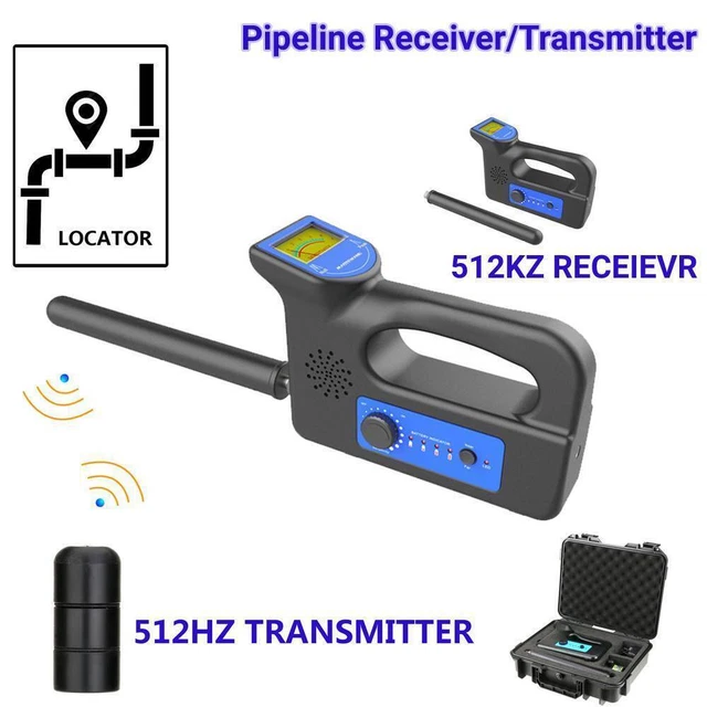 512HZ UNDERGROUND PIPE Locator Detecting,Wireless, Fast, Accurate Cable