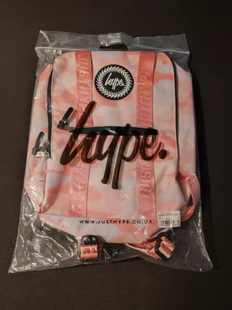 Hype camo pink floral boxy backpack online