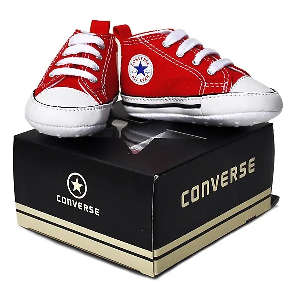 Converse EU 19 UK 3 Baby Chucks Chuck Taylor All Star Rot Sneaker Lauflernschuhe