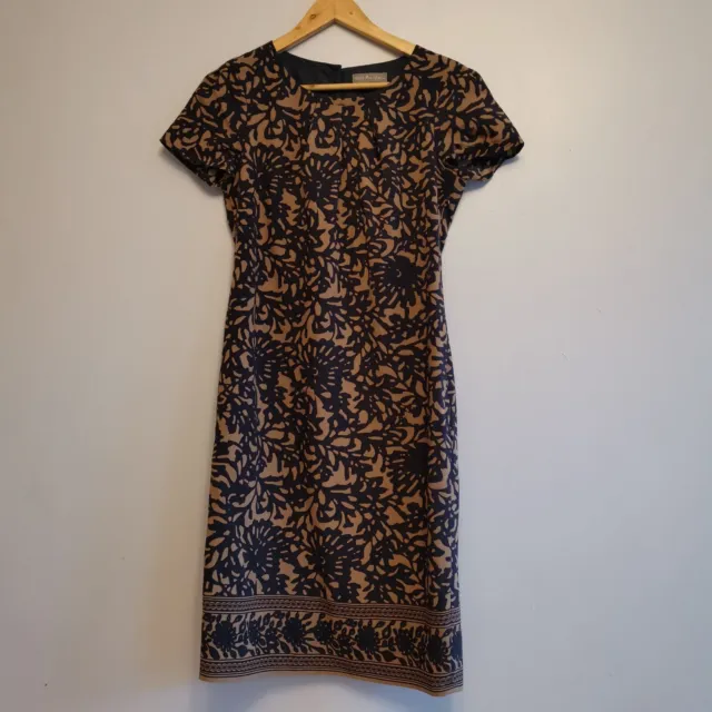 Marks And spencer Portfolio Women's floral Navy Mix Tunic Dress Size 8 #MS87D#