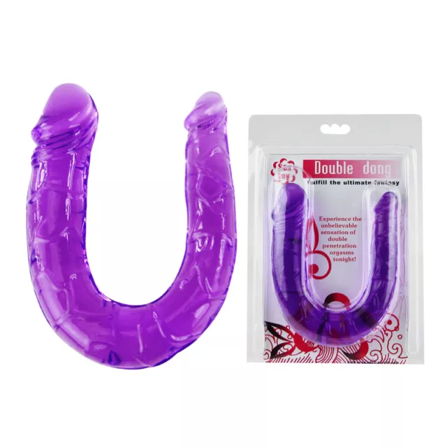 Doble Dong mini dildo doble cabezal consolador juguete sexual unisex ENVÍO 24 H