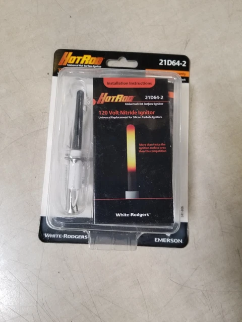 White-Rodgers 21D64-2 HotRod™ 120V Nitride Universal Hot Surface Ignitor