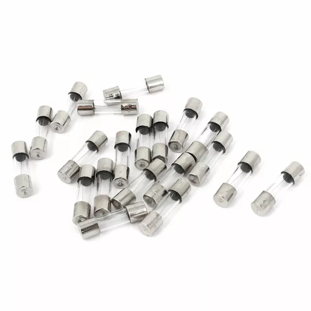 20 Pièces 250V 3A Quick Action rapide Tube En Verre Fusibles 5mmx20mm