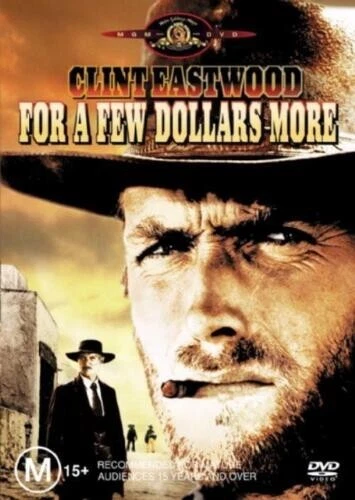 Clint Eastwood A Few Dollars More Ringtone FOR A FEW DOLLARS MORE Clint Eastwood (1965) - MGM/UA Video 1994 Issue