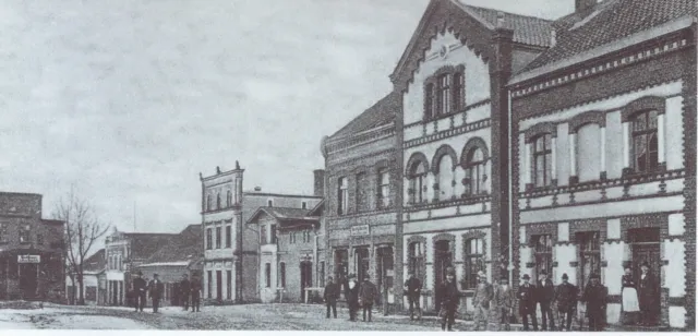 Skurz/ Skórcz bei Pr. Stargard- Der Markt (Westpreußen) 1920