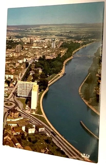 CPA 57 THIONVILLE La Moselle canalisée reliée au Rhin DIEDENHOFEN Ed. La Cigogne 2