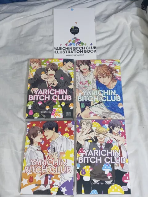 Yarichin Bitch bu Club Vol.1-5 Complete Set Comic Manga Japanese Ogeretsu  Tanaka