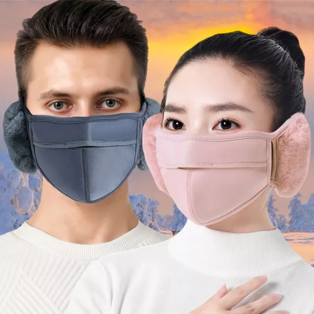 Kälte beständig Maske Baumwolle Ohren schützer Täglich Mundschutz  Im Freien