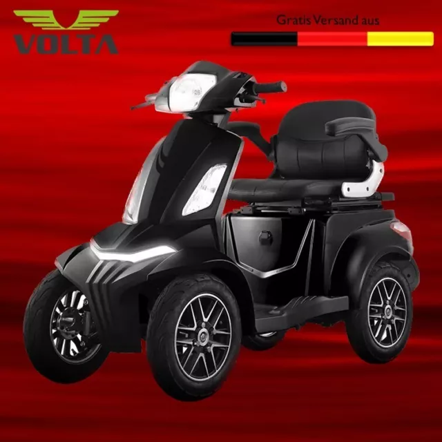 4 Rad Seniorenmobil 25 km/h 1kW bis Li-Ionen Seniorenfahrzeug Elektro Scooter