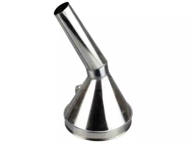 Metalltrichter Verzinkt Blech Einfüll 165mm Metallsieb Benzin Diesel ÖL Wasser
