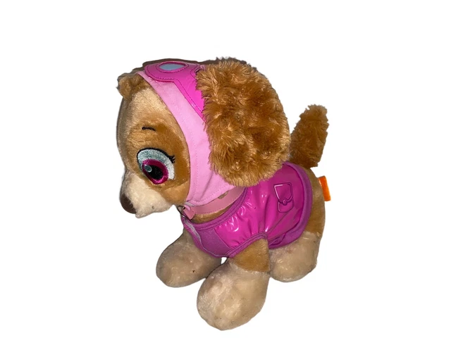 BUILD A BEAR Workshop TALKING Paw Patrol Skye Plush Dog with Flight