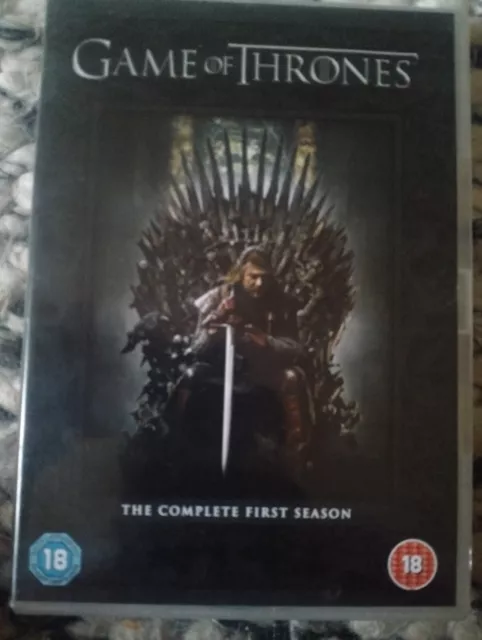 Game Of Thrones: The Complete First Season DVD (Region 2) Box Set Free Shipping