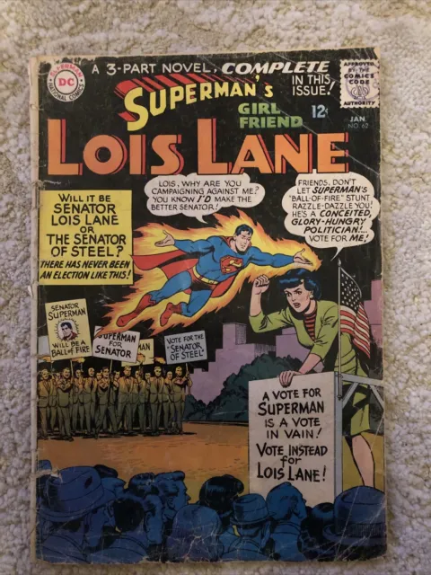 Supermans Girlfriend Lois Lane / DC Comics / 1966 / Issue 62