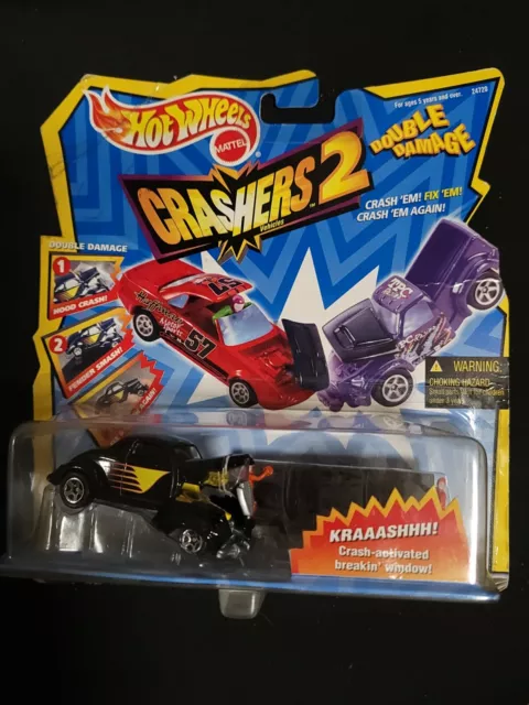 HOT WHEELS - Crashers 2 - Double Damage - Crash & Smash - 1999