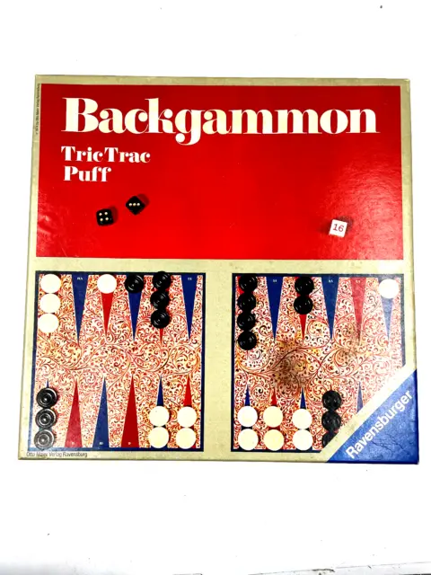 Ravensburger Backgammon / Brettspiel - Familien spiel