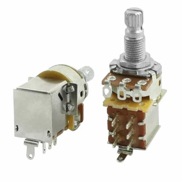 B500 K Push Pull Guitare contrôle Pot potentiomètre 500 K Ohm 2 pcs