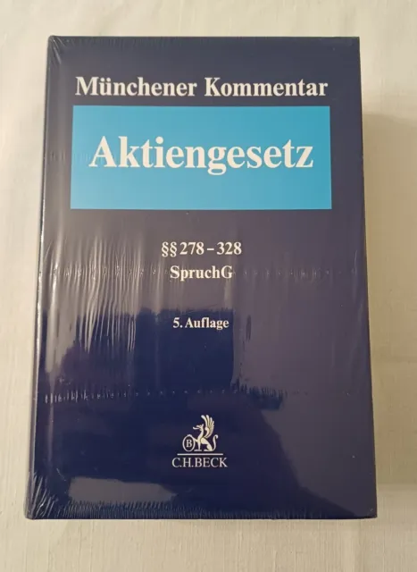 Münchener Kommentar Aktiengesetz Band 5 5.Auflage §§ 278-328 Neu