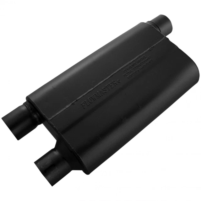 FLOWMASTER 842583 80 Series Muffler 2.5in Offset In/Dual Out