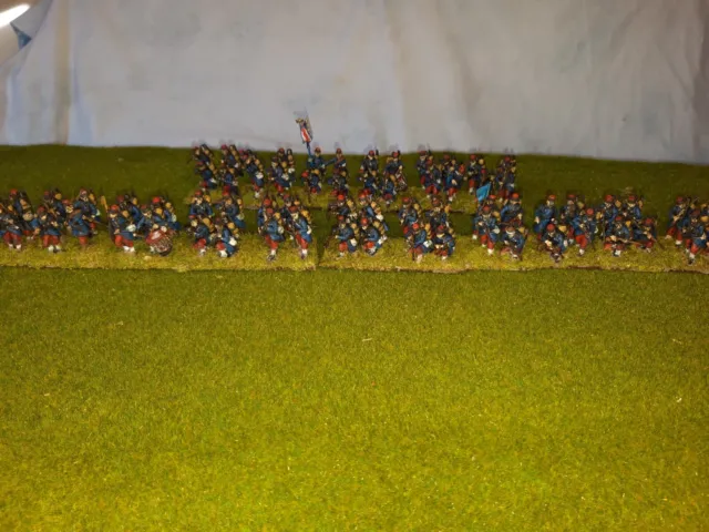 28MM Perry miniatures ,Franco Prussian,  3 French battalions