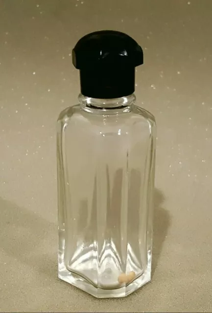 Art Deco, French Crystal Perfume Bottle, Hand Made, Rare 1930